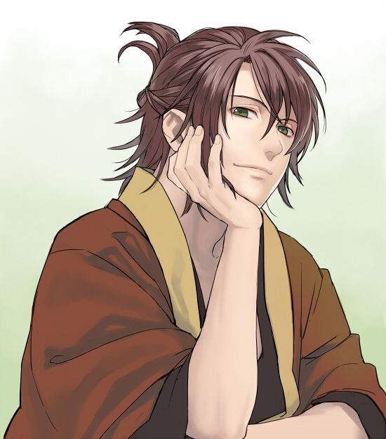 Drawings of men with half ponytails - A sexy, casual style♡ drawings, half, men, ponytails, sexy 10 Drawings of men with half ponytails - A sexy, casual style♡