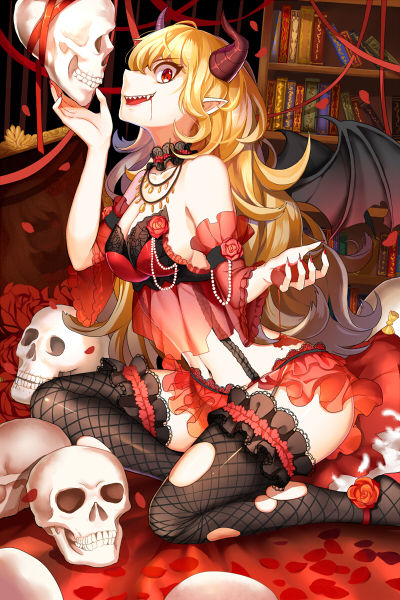 Drawings of Vampire Girls - Give Me Some of Your Blood ♡ drawings, girls, give, me, vampire 9 Drawings of Vampire Girls - Give Me Some of Your Blood ♡