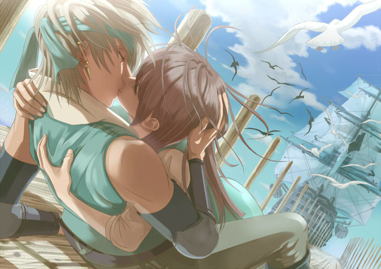 Drawings of Kiss Scenes - Share the Love♡ drawings, kiss, love, scenes, share 17 Drawings of Kiss Scenes - Share the Love♡