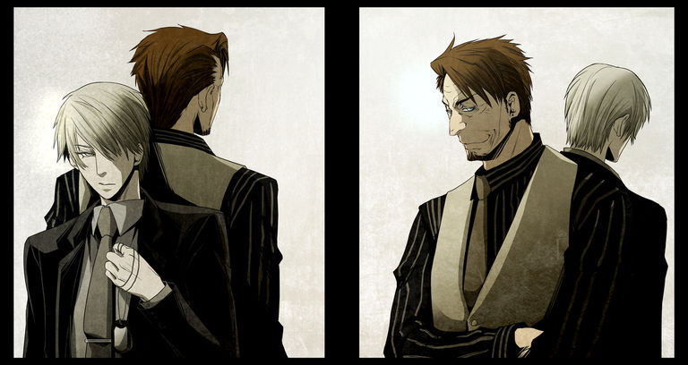 Drawings of the mafia - Living in shadow. drawings, living, mafia, pixiv, shadow 6 Drawings of the mafia - Living in shadow.