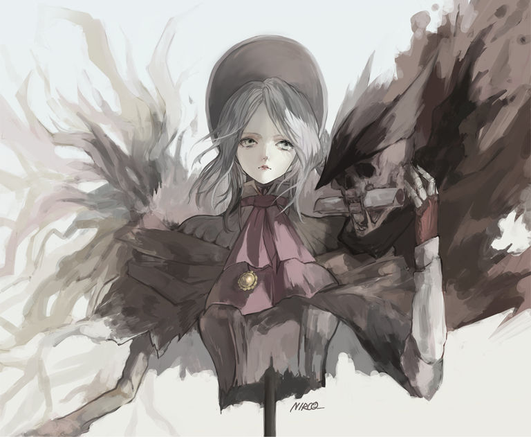 Gray Drawings - A Sense of Melancholy. drawings, gray, melancholy, pixiv, sense 1 Gray Drawings - A Sense of Melancholy.