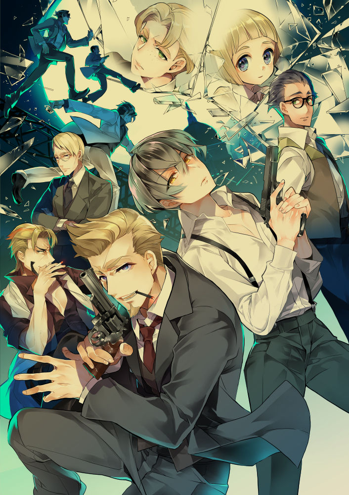 Drawings of the mafia - Living in shadow. drawings, living, mafia, pixiv, shadow 17 Drawings of the mafia - Living in shadow.