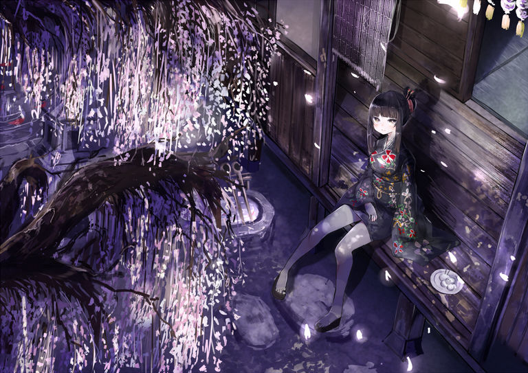 Drawings of Verandas - Shall We Relax? drawings, pixiv, relax, shall, verandas 4 Drawings of Verandas - Shall We Relax?