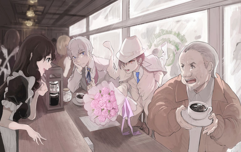 Drawings of the mafia - Living in shadow. drawings, living, mafia, pixiv, shadow 11 Drawings of the mafia - Living in shadow.