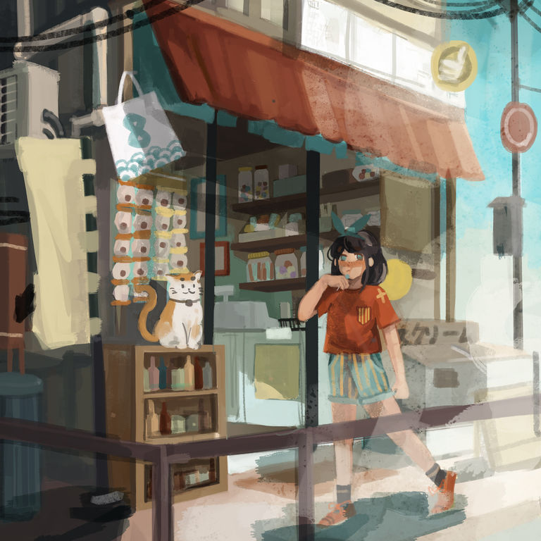 Drawings of Mom and Pop Candy Stores - Bringing Back Old Memories. art, c, candy, div, drawings, https, ll, master, mo, mom, net, no, pixiv, pixivision, pop, re, stores, ta, wing, www, 反代, 图片, 文章 22 Drawings of Mom and Pop Candy Stores - Bringing Back Old Memories.