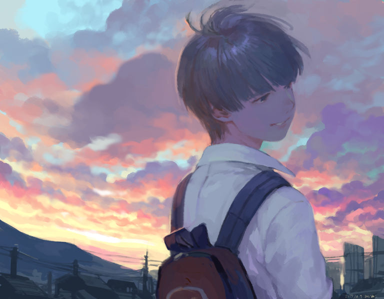 Drawings of Guys Wearing Backpacks - Wonderfully Casual♡ backpacks, drawings, guys, wearing, wonderfully 11 Drawings of Guys Wearing Backpacks - Wonderfully Casual♡