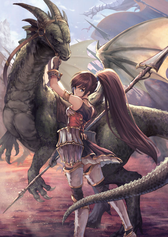 Drawings of Dragons - Rulers of the Sky. dragons, drawings, pixiv, rulers, sky 7 Drawings of Dragons - Rulers of the Sky.
