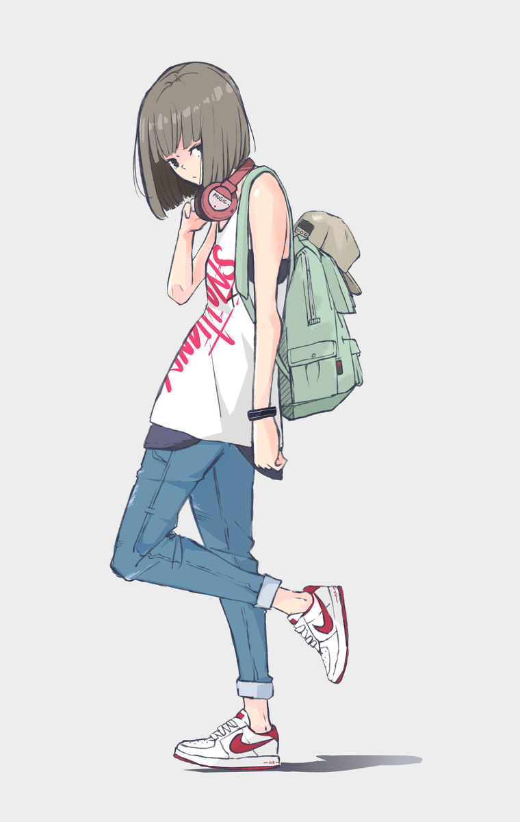 Drawings of Sleeveless Shirts - Show off Those Healthy Shoulders♡ drawings, off, shirts, show, sleeveless 11 Drawings of Sleeveless Shirts - Show off Those Healthy Shoulders♡