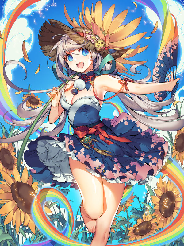 Drawings of Sundresses - Wearing Summer. drawings, pixiv, summer, sundresses, wearing 2 Drawings of Sundresses - Wearing Summer.
