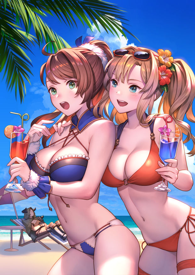 A Collection of Beach-themed Drawings - Summer! Beach! Swimming Suits!! beach, collection, drawings, summer, themed 4 A Collection of Beach-themed Drawings - Summer! Beach! Swimming Suits!!