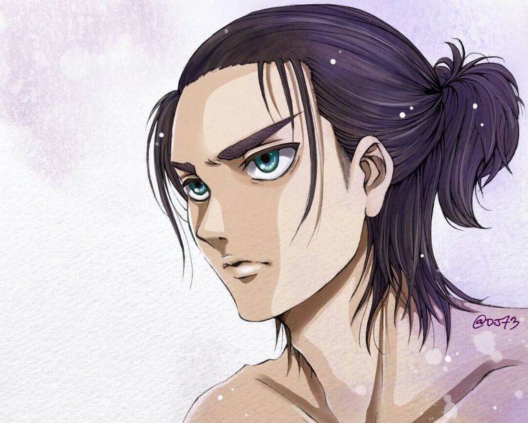 Drawings of men with half ponytails - A sexy, casual style♡ drawings, half, men, ponytails, sexy 5 Drawings of men with half ponytails - A sexy, casual style♡