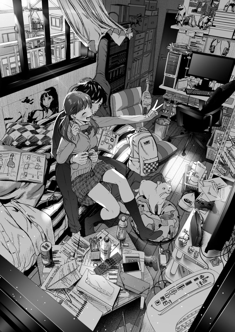 Monochrome Drawings - Images Swelling with Color color, drawings, images, monochrome, swelling 8 Monochrome Drawings - Images Swelling with Color
