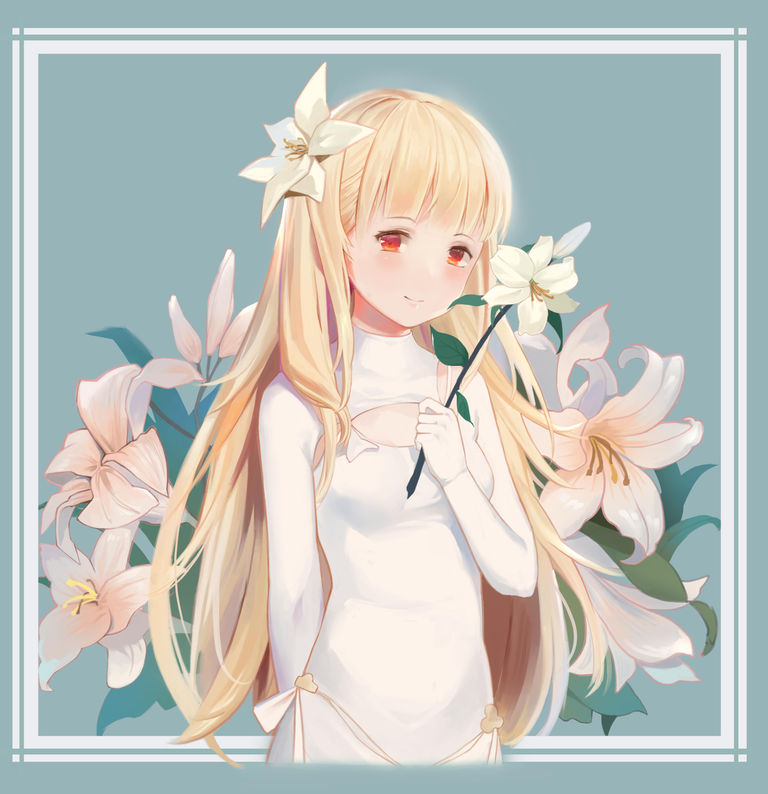 Drawings of White Lilies - The Language of Flowers is Pure. drawings, flowers, language, lilies, white 9 Drawings of White Lilies - The Language of Flowers is Pure.
