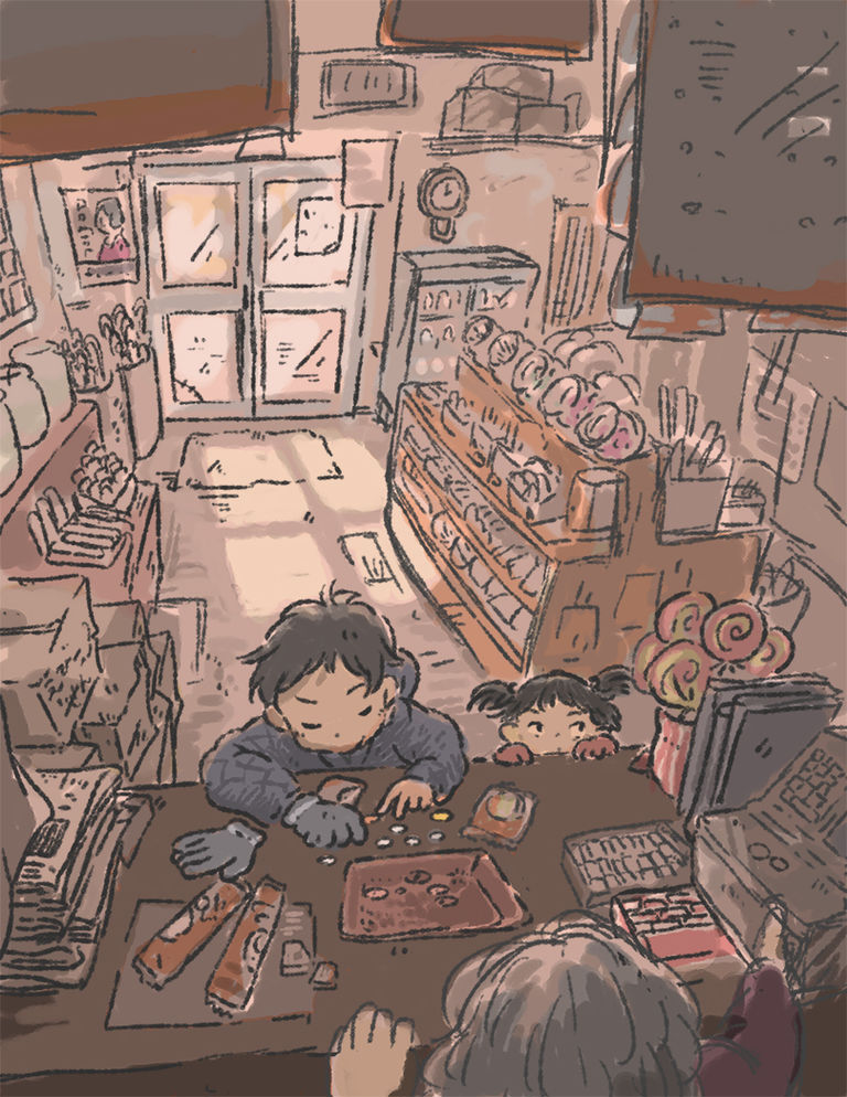 Drawings of Mom and Pop Candy Stores - Bringing Back Old Memories. art, c, candy, div, drawings, https, ll, master, mo, mom, net, no, pixiv, pixivision, pop, re, stores, ta, wing, www, 反代, 图片, 文章 6 Drawings of Mom and Pop Candy Stores - Bringing Back Old Memories.