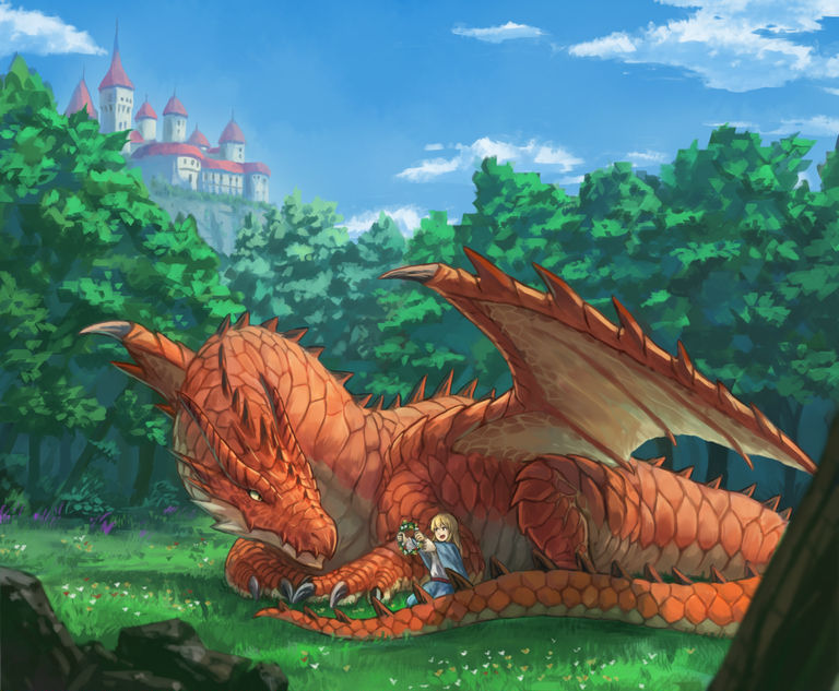Drawings of Dragons - Rulers of the Sky. dragons, drawings, pixiv, rulers, sky 3 Drawings of Dragons - Rulers of the Sky.