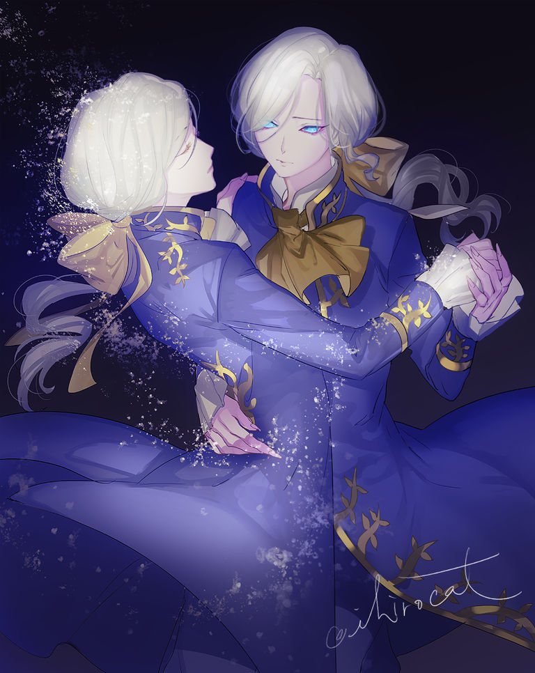 Drawings of Silver-Haired Boys - A Mysterious Brilliance. boys, drawings, haired, mysterious, silver 7 Drawings of Silver-Haired Boys - A Mysterious Brilliance.