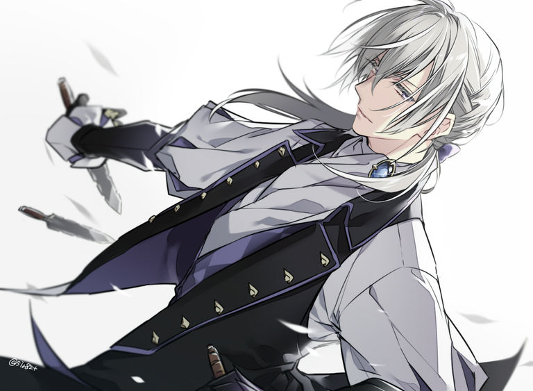 Drawings of Silver-Haired Boys - A Mysterious Brilliance. boys, drawings, haired, mysterious, silver 1 Drawings of Silver-Haired Boys - A Mysterious Brilliance.