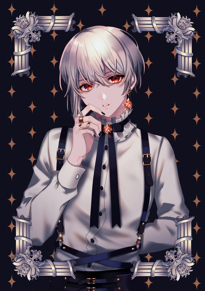 Drawings of Silver-Haired Boys - A Mysterious Brilliance. boys, drawings, haired, mysterious, silver 12 Drawings of Silver-Haired Boys - A Mysterious Brilliance.
