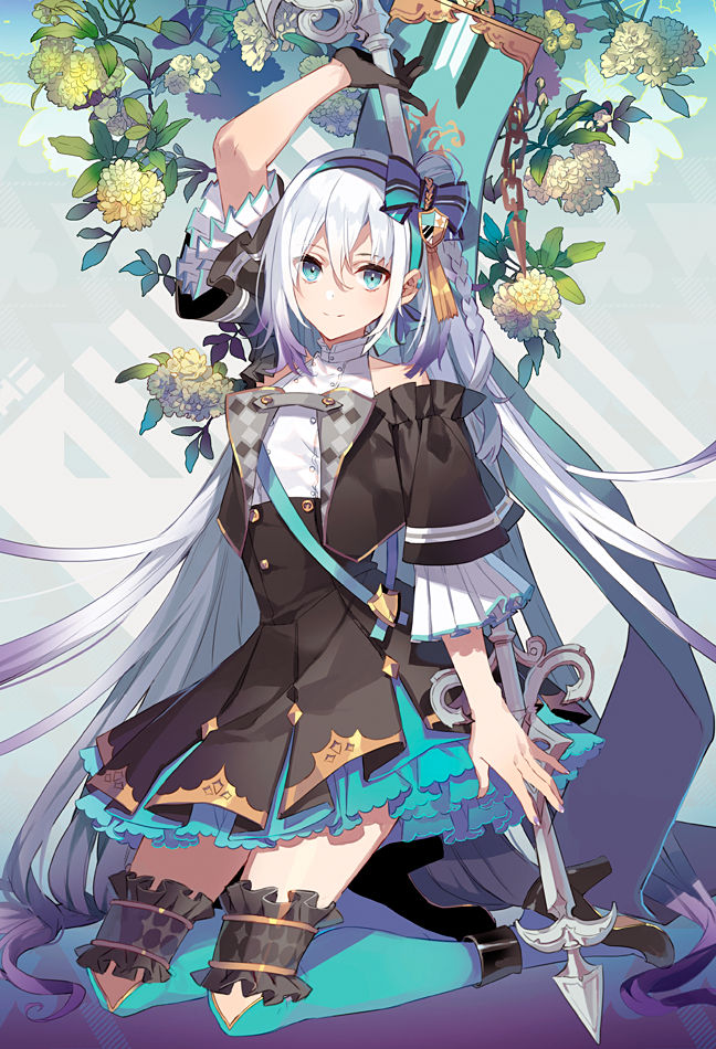 Drawings of Girls with Silver Hair - Shining Beauty drawings, girls, hair, shining, silver 13 Drawings of Girls with Silver Hair - Shining Beauty