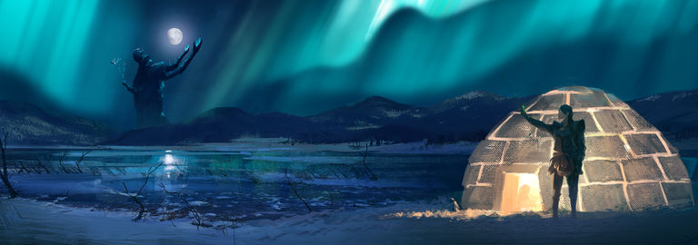 Drawings of Aurora - That Curtain of Light, I Want to See it With You. aurora, curtain, drawings, light, want 10 Drawings of Aurora - That Curtain of Light, I Want to See it With You.