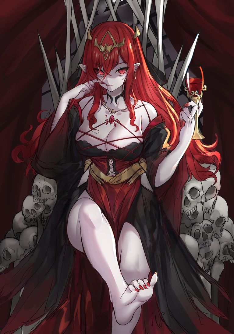 Drawings of Vampire Girls - Give Me Some of Your Blood ♡ drawings, girls, give, me, vampire 11 Drawings of Vampire Girls - Give Me Some of Your Blood ♡