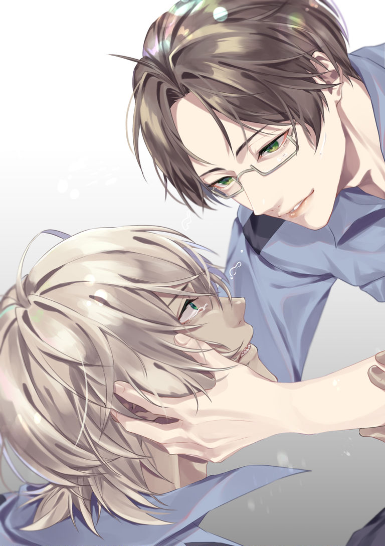 Drawings of Boys with Black Hair and Glasses - What You Can See Through a Lens. black, boys, drawings, glasses, hair 3 Drawings of Boys with Black Hair and Glasses - What You Can See Through a Lens.