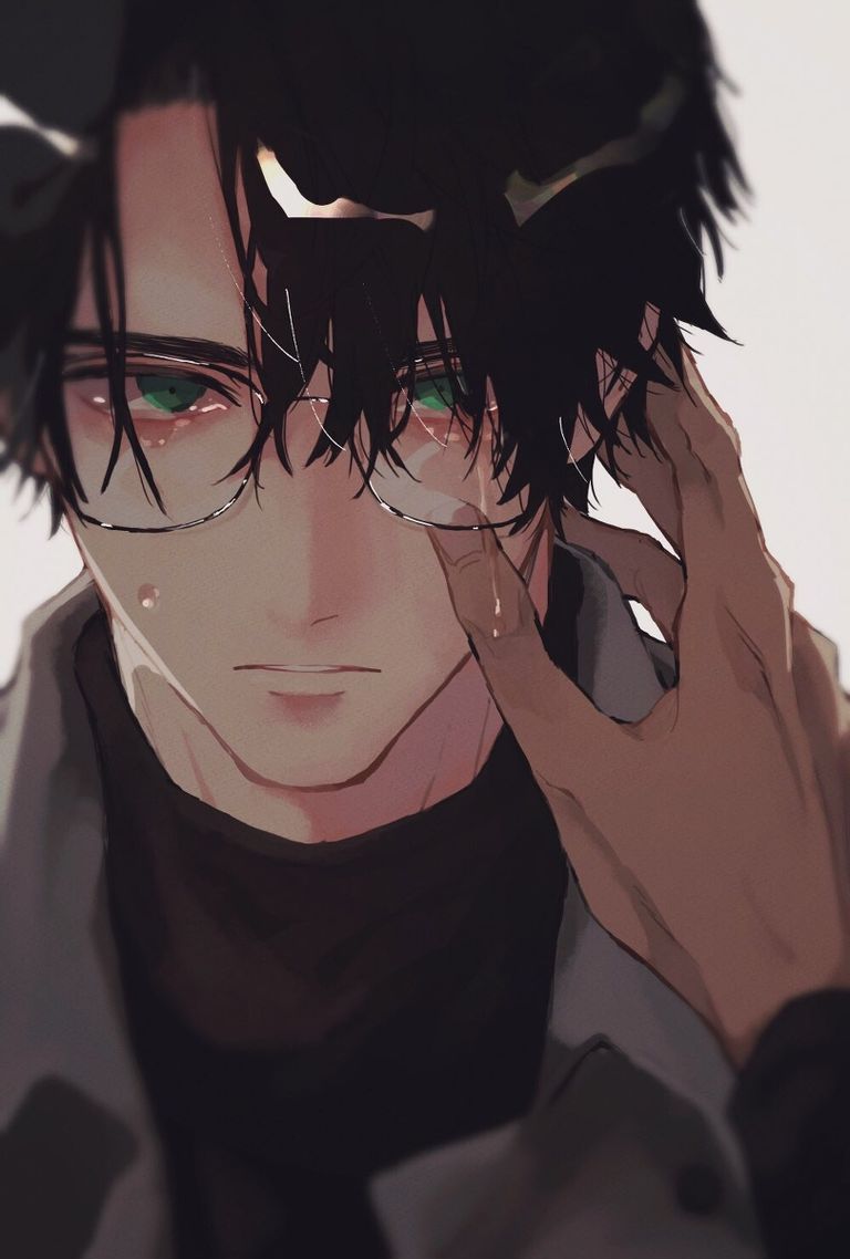 Drawings of Boys with Black Hair and Glasses - What You Can See Through a Lens. black, boys, drawings, glasses, hair 5 Drawings of Boys with Black Hair and Glasses - What You Can See Through a Lens.