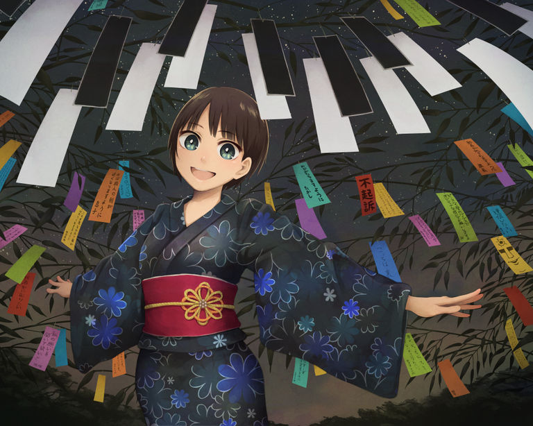 A Collection of Tanabata Drawings - Will we Meet This Year? collection, drawings, meet, tanabata, will 14 A Collection of Tanabata Drawings - Will we Meet This Year?