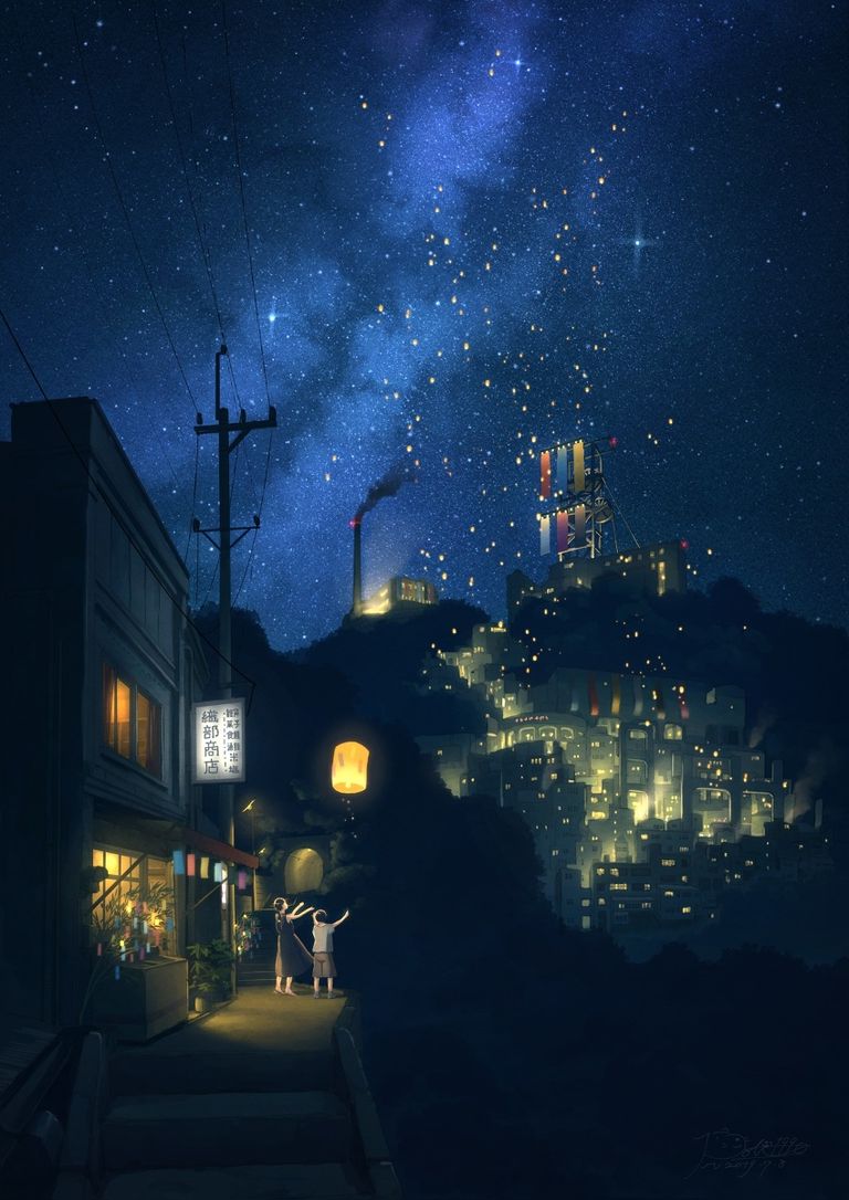 A Collection of Tanabata Drawings - Will we Meet This Year? collection, drawings, meet, tanabata, will 17 A Collection of Tanabata Drawings - Will we Meet This Year?