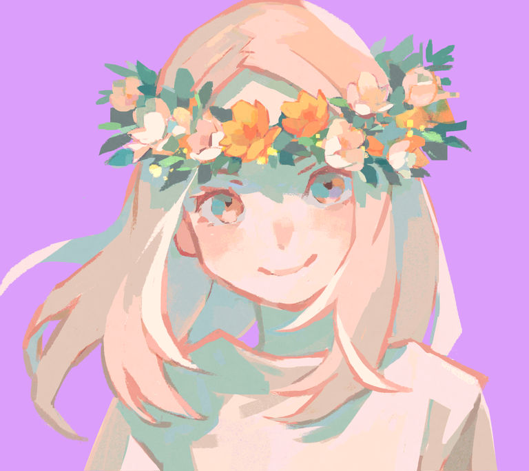 Drawings of Flower Crowns - Wearing Flowers, You Shine. crowns, drawings, flower, flowers, wearing 6 Drawings of Flower Crowns - Wearing Flowers, You Shine.