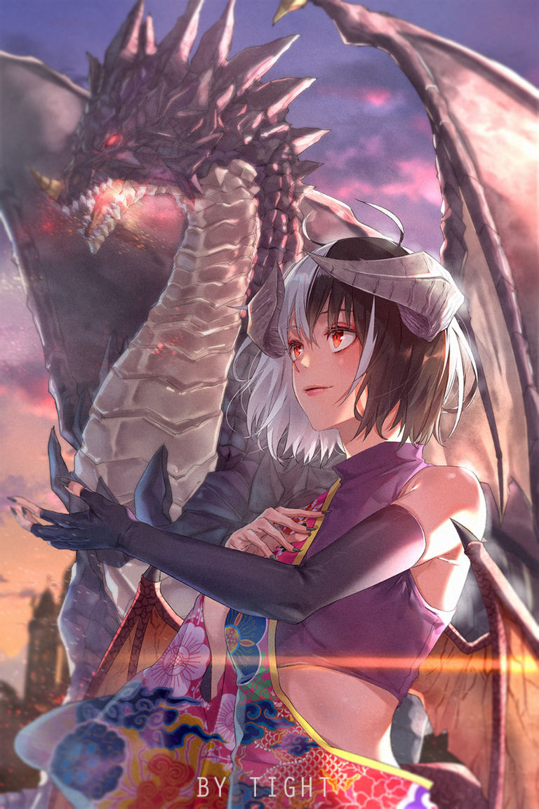 Drawings of Dragons - Rulers of the Sky. dragons, drawings, pixiv, rulers, sky 6 Drawings of Dragons - Rulers of the Sky.