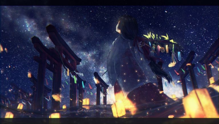 A Collection of Tanabata Drawings - Will we Meet This Year? collection, drawings, meet, tanabata, will 11 A Collection of Tanabata Drawings - Will we Meet This Year?