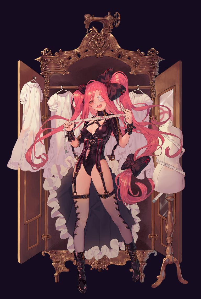 Drawings of Girls with Eye Patches - An accessory with a deeper meaning. accessory, drawings, eye, girls, patches 16 Drawings of Girls with Eye Patches - An accessory with a deeper meaning.