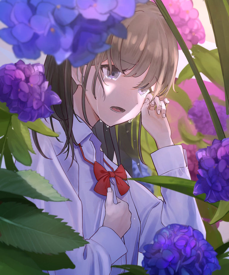 Drawings of Hydrangea - Calm in Bloom. bloom, calm, drawings, hydrangea, pixiv 2 Drawings of Hydrangea - Calm in Bloom.