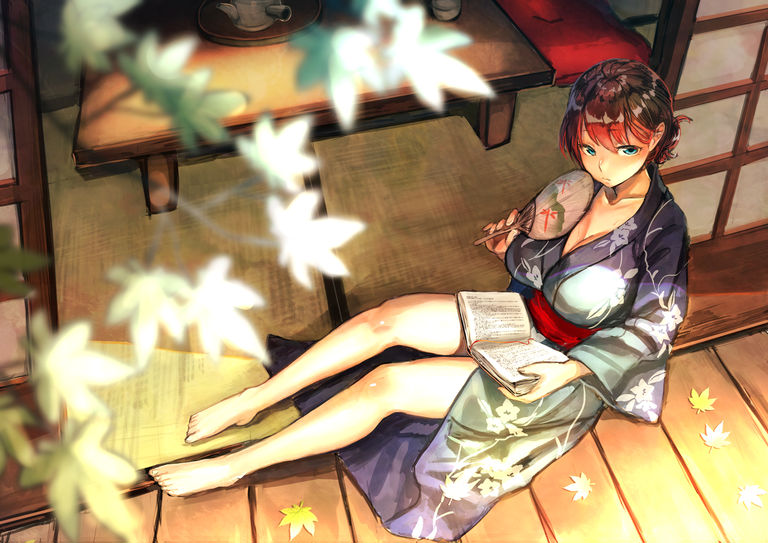 Drawings of Verandas - Shall We Relax? drawings, pixiv, relax, shall, verandas 13 Drawings of Verandas - Shall We Relax?