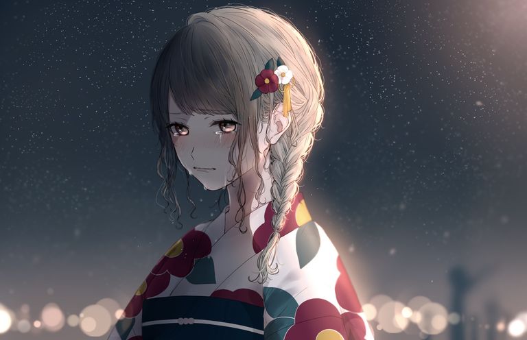 Drawings of Girls with a Crying Face. - Spilling Thoughts and Drops. crying, drawings, face, girls, spilling 10 Drawings of Girls with a Crying Face. - Spilling Thoughts and Drops.
