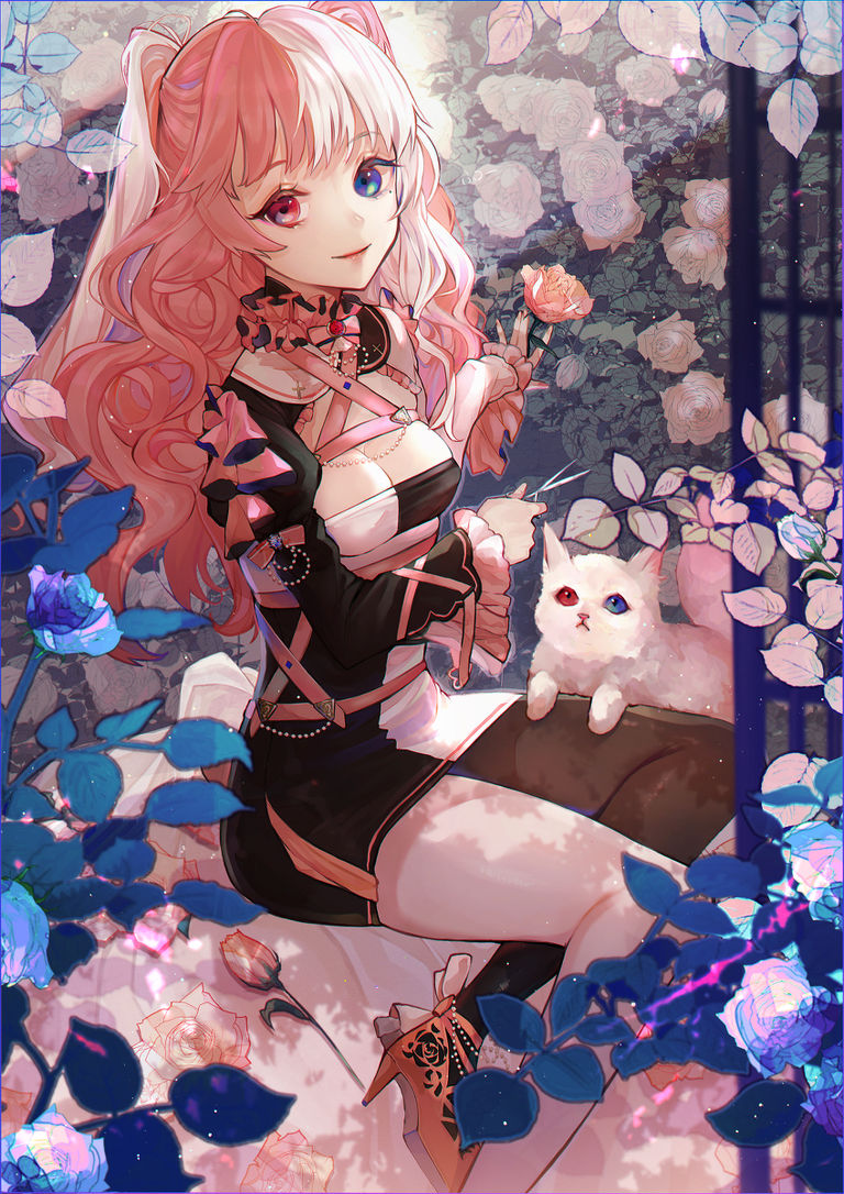 Drawings of Girls with Heterochromia - Mysterious Radiance. drawings, girls, heterochromia, mysterious, radiance 15 Drawings of Girls with Heterochromia - Mysterious Radiance.