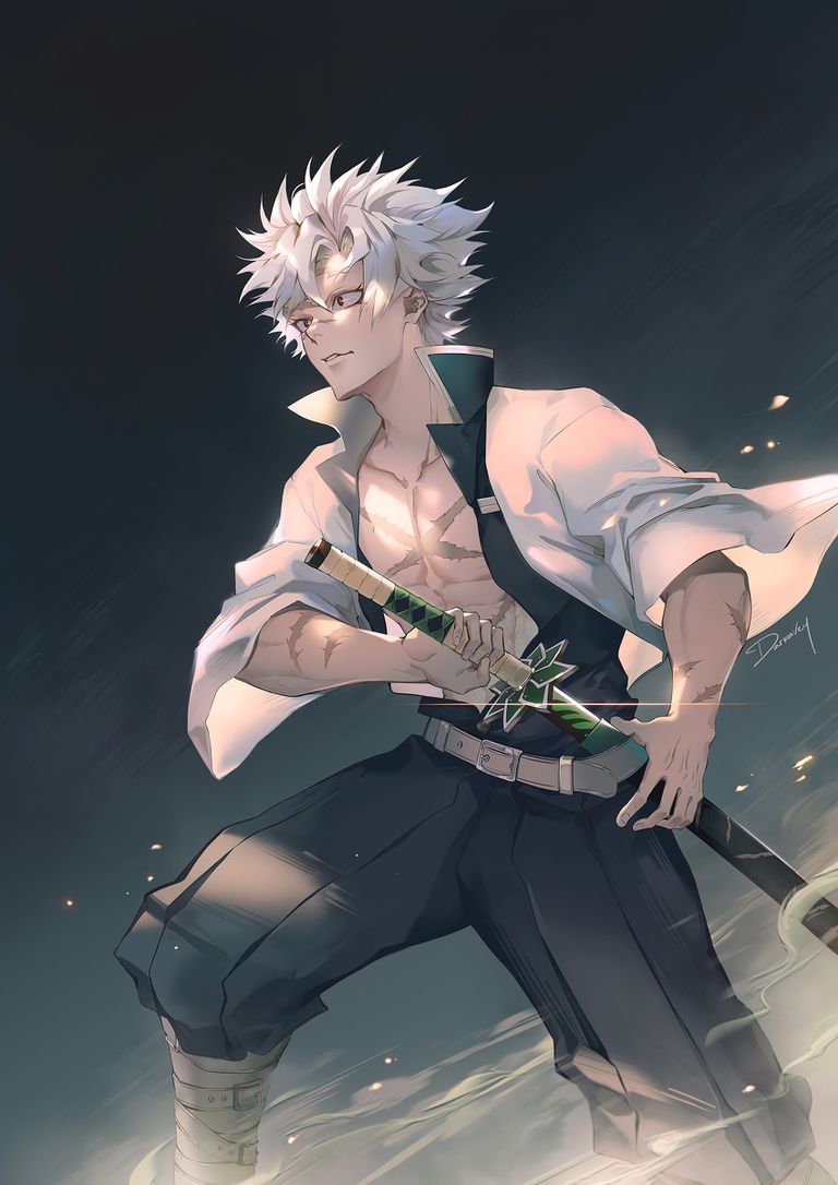 Drawings of Silver-Haired Boys - A Mysterious Brilliance. boys, drawings, haired, mysterious, silver 17 Drawings of Silver-Haired Boys - A Mysterious Brilliance.