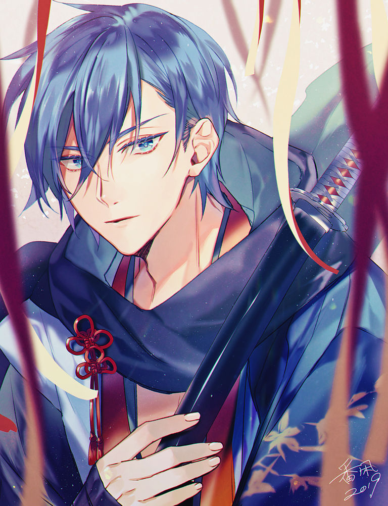 Drawings of Boys with Blue Hair - Cool? Hot? blue, boys, cool, drawings, hair 1 Drawings of Boys with Blue Hair - Cool? Hot?