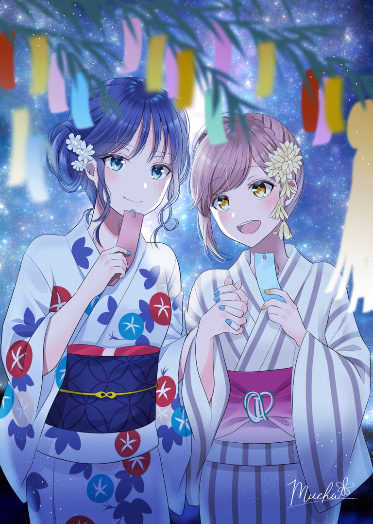 A Collection of Tanabata Drawings - Will we Meet This Year? collection, drawings, meet, tanabata, will 6 A Collection of Tanabata Drawings - Will we Meet This Year?
