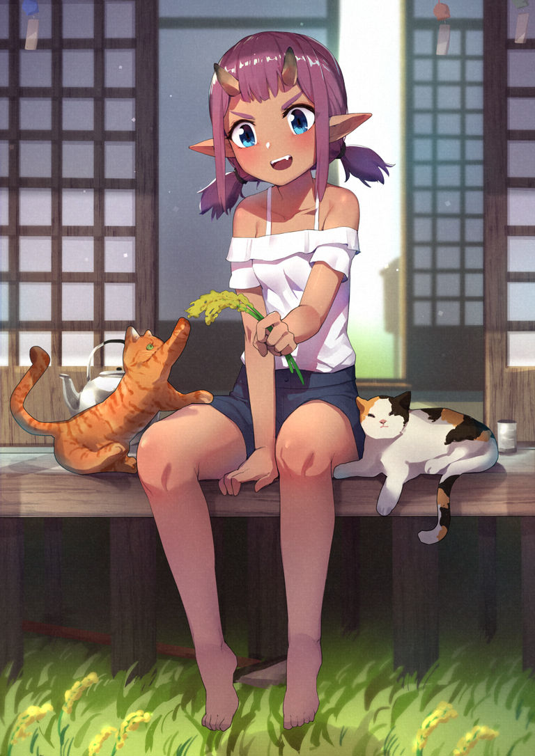 Drawings of Verandas - Shall We Relax? drawings, pixiv, relax, shall, verandas 5 Drawings of Verandas - Shall We Relax?
