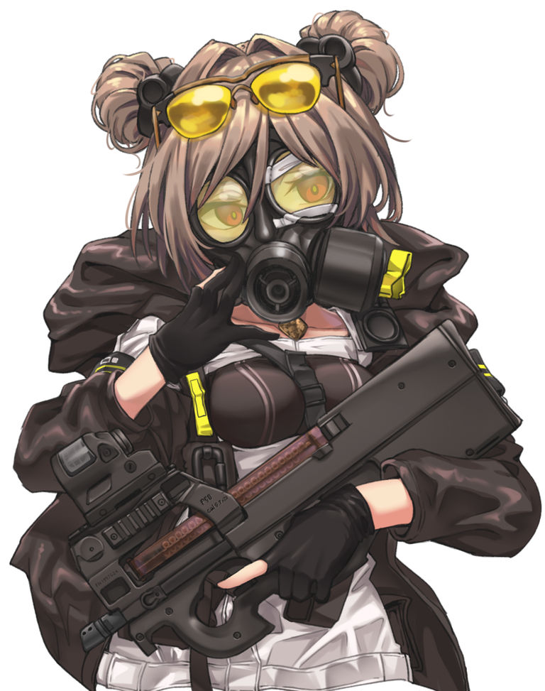 Drawings of Girls in Gas Masks - A Disturbing Charm. disturbing, drawings, gas, girls, masks 8 Drawings of Girls in Gas Masks - A Disturbing Charm.