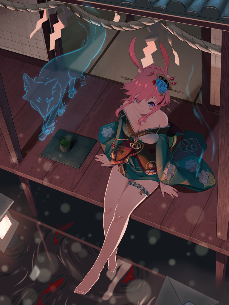 Drawings of Verandas - Shall We Relax? drawings, pixiv, relax, shall, verandas 8 Drawings of Verandas - Shall We Relax?