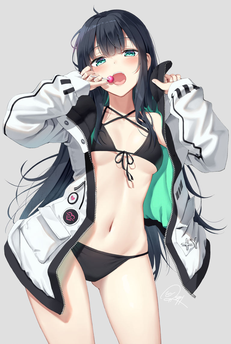 Drawings of girls wearing swimsuits and hoodies - I can't wait for summer! drawings, girls, hoodies, swimsuits, wearing 12 Drawings of girls wearing swimsuits and hoodies - I can't wait for summer!