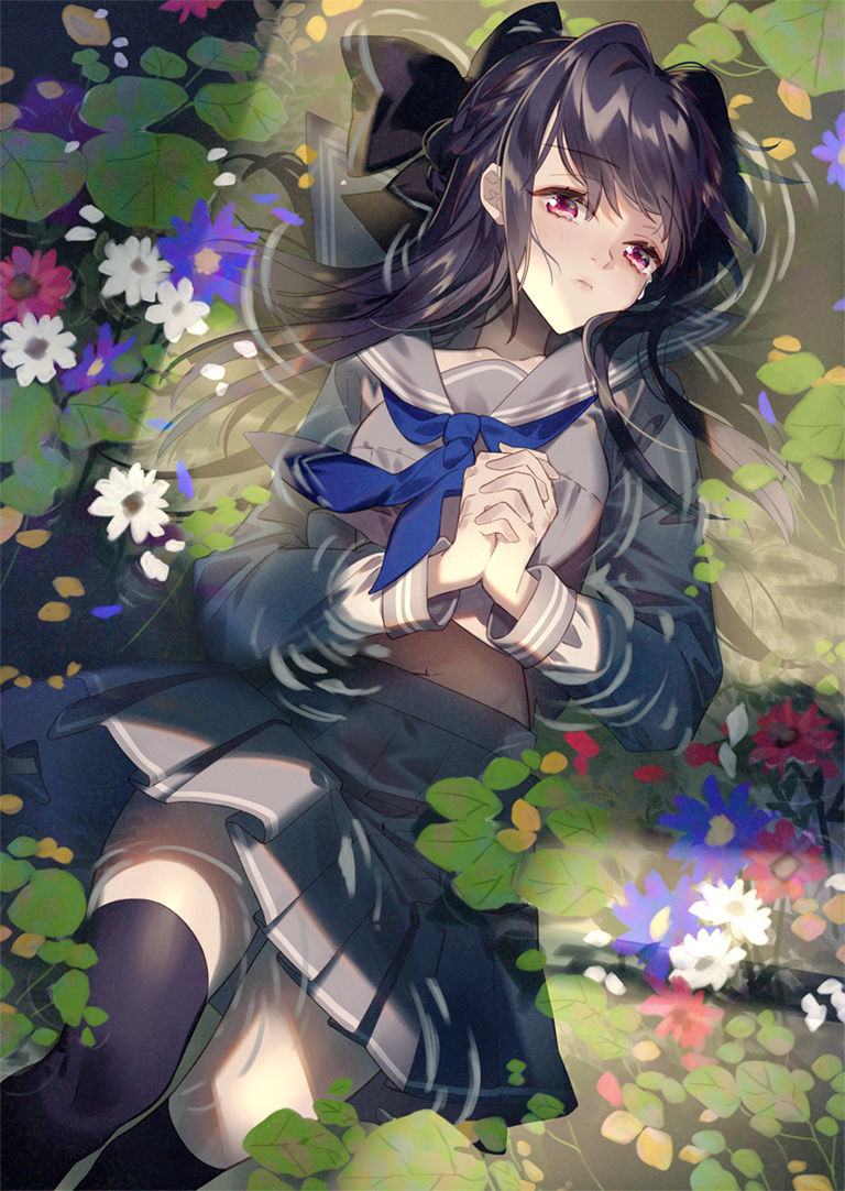 Drifting in the Water - Slowly Sinking. drifting, pixiv, sinking, slowly, water 2 Drifting in the Water - Slowly Sinking.