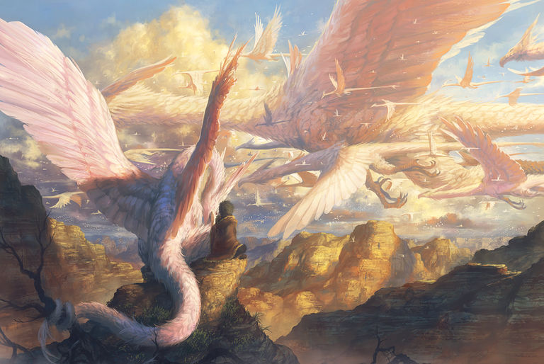 Drawings of Dragons - Rulers of the Sky. dragons, drawings, pixiv, rulers, sky 16 Drawings of Dragons - Rulers of the Sky.