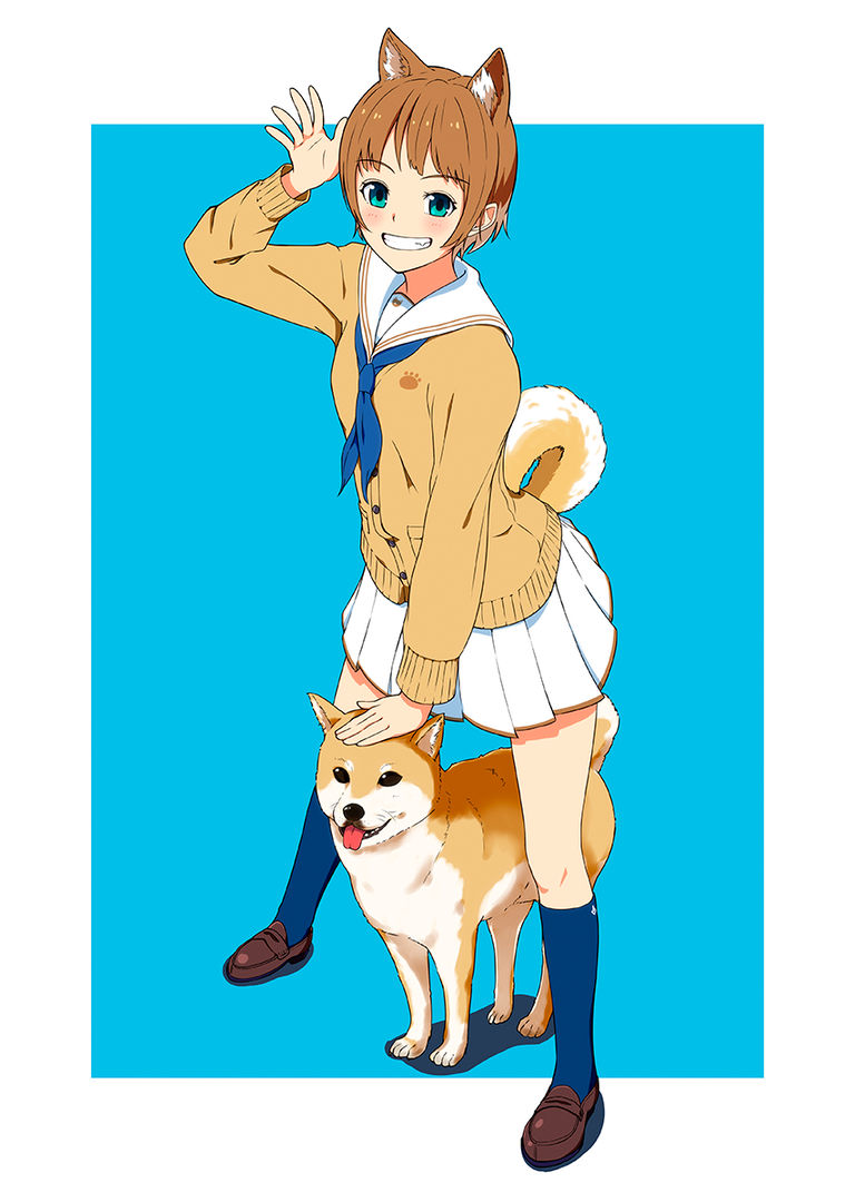 Shiba Inu is Fluffiness. - Awww!!! awww, fluffiness, inu, pixiv, shiba 14 Shiba Inu is Fluffiness. - Awww!!!