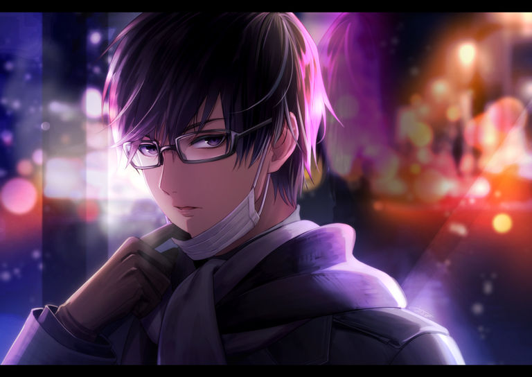 Drawings of Boys with Black Hair and Glasses - What You Can See Through a Lens. black, boys, drawings, glasses, hair 15 Drawings of Boys with Black Hair and Glasses - What You Can See Through a Lens.