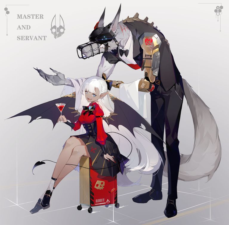 Drawings of Vampire Girls - Give Me Some of Your Blood ♡ drawings, girls, give, me, vampire 10 Drawings of Vampire Girls - Give Me Some of Your Blood ♡