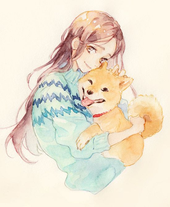 Shiba Inu is Fluffiness. - Awww!!! awww, fluffiness, inu, pixiv, shiba 10 Shiba Inu is Fluffiness. - Awww!!!